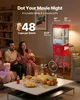 SucceBuy Popcornmaschine mit Kessel und Wagen, 800 W Produktbild-Vorschau 2