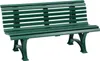 Banc Helgoland, 150 cm, vert Plastique vert foncé Voir les images du produit 1