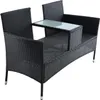 Polyrattan Gartenbank Bank Rattan Sitzbank 2-Sitzer Produktbild-Vorschau 5