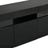 Merax Hochglanz Sideboard mit LED und 3 Türen, Kommode mit Produktbild-Vorschau 11