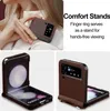 Kožené crossbody flipové pouzdro pro Samsung Galaxy Z Flip3 Náhled obrázku produktu 2