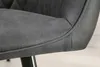 riess-ambiente Retro Stuhl PALERMO anthrazit mit Armlehne Produktbild-Vorschau 9