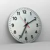 Wanduhr - Rund - Glasuhr - Leiter Himmel Symbol - 40x40cm - Produktbild-Vorschau 4