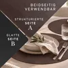 Platzset Kunstleder rund, 2in1 Wende-Tischunterlage, Produktbild-Vorschau 10