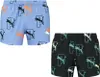 Puma Swim Men Print Cat Logo Shorts Badeshorts S bis XXL Produktbild-Vorschau 1