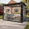 2x2M Telone trasparente con occhielli Telone impermeabile Anteprima dell’immagine prodotto 9
