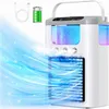 4-in-1 Mini Klimaanlage,RGB Luftkühler,Tragbare USB Produktbild-Vorschau 1