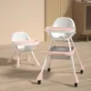 BDW, 3in1 Hochstuhl Baby, Tablett, 78×63×86 cm Grau, Produktbild-Vorschau 2