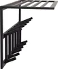 LOFT42 Garderobenständer Jaimy – Schwarz – Metall – 6 Produktbild-Vorschau 3