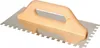 KOTARBAU® Nerezové hladidlo 280 x 130 mm 8x8 mm s drevenou Náhľad obrázku produktu 1