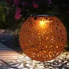 LED Solarleuchte, Dekorgeflecht-Kugel, Höhe 54 cm Produktbild-Vorschau 7