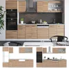 Küchenzeile Vicco R-Line Sonoma 300 cm mit Hochschrank, Produktbild-Vorschau 8