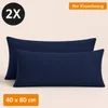 Komfortec Premium Kissenbezug 40x80 cm – 2er Set – Produktbild-Vorschau 7