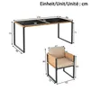 Flieks Gartenlounge-Set Gartenmöbelset 6 Personen, Rattan Produktbild-Vorschau 4
