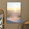 MuchoWow® - Leinwandbilder - Strand - Sonne - Düne - Gras - Produktbild-Vorschau 5
