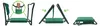 RUSSELL 3-in-1 klappbarer Gartenkniestuhl, Gartenstuhl und Produktbild-Vorschau 20
