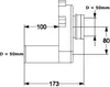 HAAS PE-Urinalabsaugesiphon OHA 6280, waagerecht DN 50 Produktbild-Vorschau 13