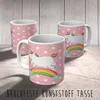 Mr. & Mrs. Panda Kindertasse Einhorn Regenbogen - Rot Produktbild-Vorschau 4