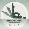 GTPLAYER sedia da gioco Poltrona da gioco ergonomica Sedia Anteprima dell’immagine prodotto 2