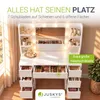 Juskys Schminktisch Malia mit LED, 7 Schubladen & großem Produktbild-Vorschau 7
