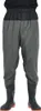 vidaXL Hip waders con stivali verde scuro taglia 44 Anteprima dell’immagine prodotto 1