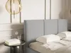 FEDVE Polsterbett Fondi Slim aus Bouclé-Stoff 160x200 cm, Produktbild-Vorschau 4