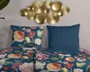 Duvet cover Descanso 135x200 + 1* 80x80 cm - flowers Produktbild-Vorschau 3