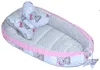 Baby MINKY Nestchen Kokon Kuschelnest Reisebett 2-seitig Produktbild-Vorschau 2