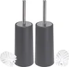 bremermann WC-Bürste Kunststoff 2er Set, grau Produktbild-Vorschau 1