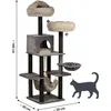 dobar Katzen Kratzbaum mit Katzenhöhle "Sophie", ca.: Produktbild-Vorschau 3
