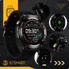 A smartwatch is displayed with various close-up views highlighting its features and design. Podgląd zdjęcia produktu