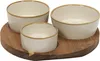 Excellent Houseware | Serviertablett Set - 4 Teile - Holz - Produktbild-Vorschau 15