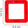 Magnetyczne Klocki Konstrukcyjne Edukacyjne Nauka Zestaw 72 Podgląd zdjęcia produktu 7