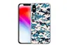 MuchoWow® Handyhülle Schutzhülle Hülle für iPhone X Blaues Produktbild-Vorschau 2
