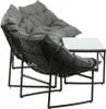Venture Design, Gartenmöbel-Sets, Tina, Schwarz Produktbild-Vorschau 1