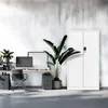 Aktenschrank Büroschrank Stahlschrank weiß  185x90x40 Produktbild-Vorschau 6