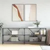 vidaXL Konsolentisch Grau Sonoma 200x30x75 cm Holzwerkstoff Produktbild-Vorschau 2