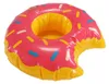 4er Set aufblasbare Pool Getränkehalter Donut Palme Produktbild-Vorschau 2