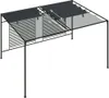 vidaXL Pavillon mit Ausziehbarem Dach 4x3x2,3 m Anthrazit Produktbild-Vorschau 5