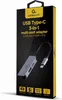 Gembird USB Type-C 3-in-1 Multiport-Adapter in Silber Produktbild-Vorschau 3