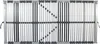 A top-down view of a bed frame slatted base. Produktbild-Vorschau