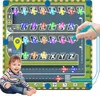 Montessori magnetická vzdelávacia hračka pre deti Abeceda Náhľad obrázku produktu 1