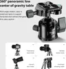 Tragbares Kamerastativ aus Kohlefaser, Fotostativ mit 360¡ã Produktbild-Vorschau 6