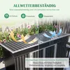 Metall Gerätehaus Gartenhaus mit Pultdach Fundament Produktbild-Vorschau 9