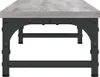 vidaXL Stojan na monitor Grey Sonoma 85x23x15,5 cm odvozený Náhled obrázku produktu 5