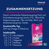 Product information and packaging for a cat snack. Produktbild-Vorschau