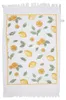 Clayre & Eef Gästehandtuch 40x66 cm Weiß Baumwolle Zitronen Produktbild-Vorschau 2