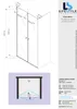 Glaszentrum Hagen 120 x 195 cm Drzwi do wnęki Drzwi Podgląd zdjęcia produktu 8