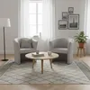 Sessel - Hellgrau - 75x79x64 cm B/H/T - Fleckenbeständig - Produktbild-Vorschau 5