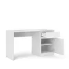 Bureau MAJA, 130 cm, wit, mat. Geschikt als make-up tafel, Productafbeelding-voorbeeld 2